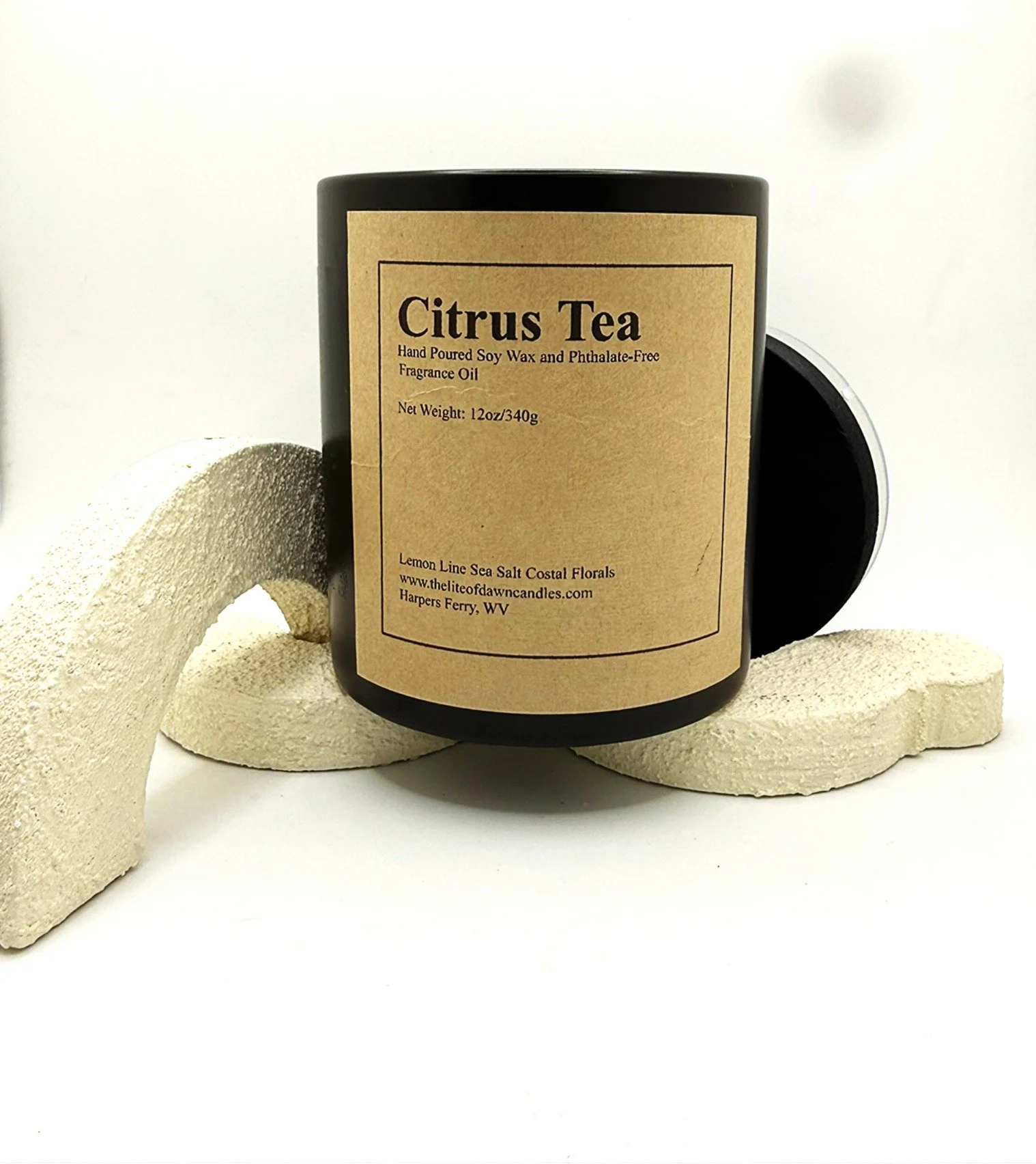 Citrus Tea Soy Wax Candle 12oz