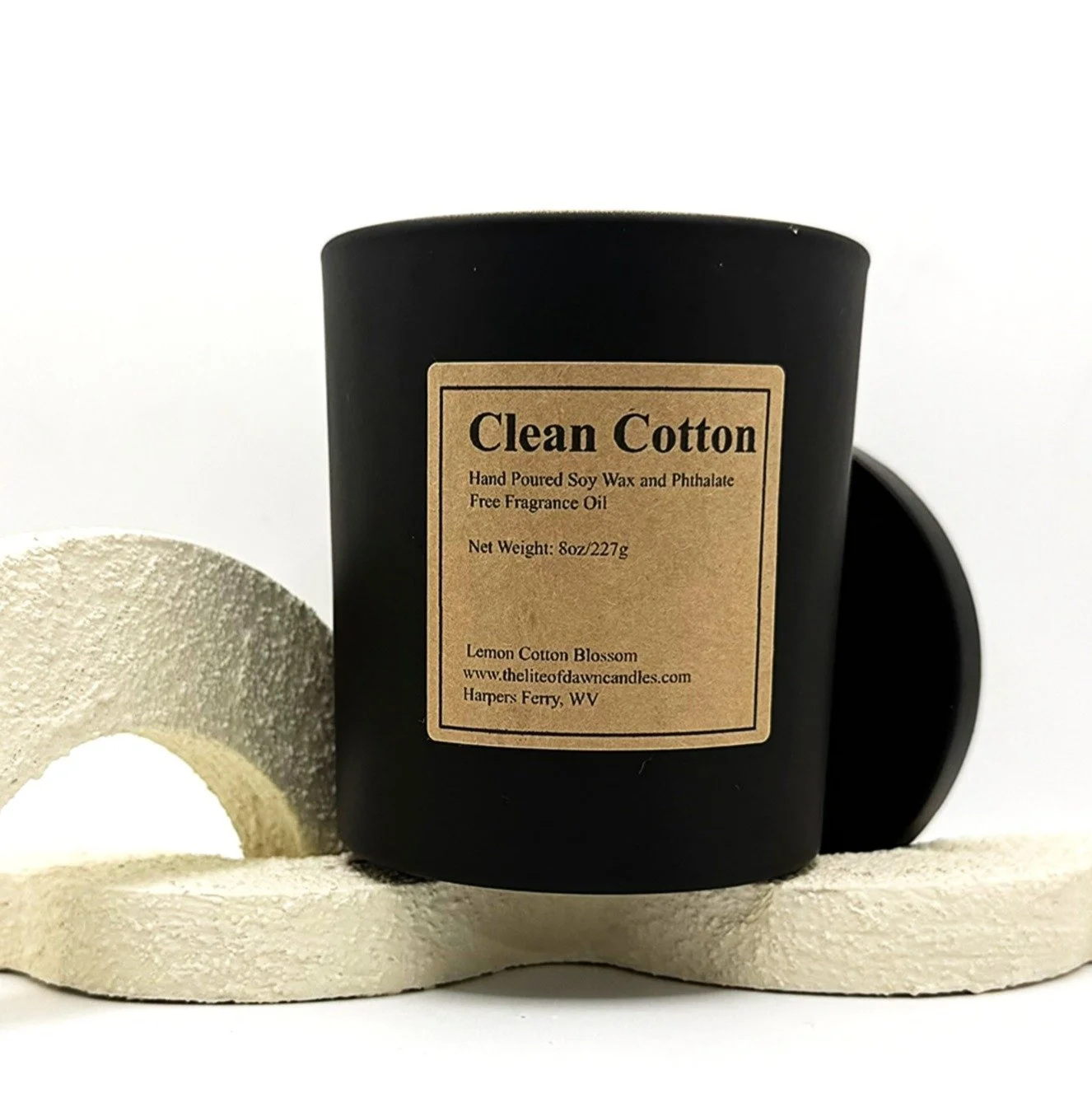 Clean Cotton Soy Wax Candle 8oz