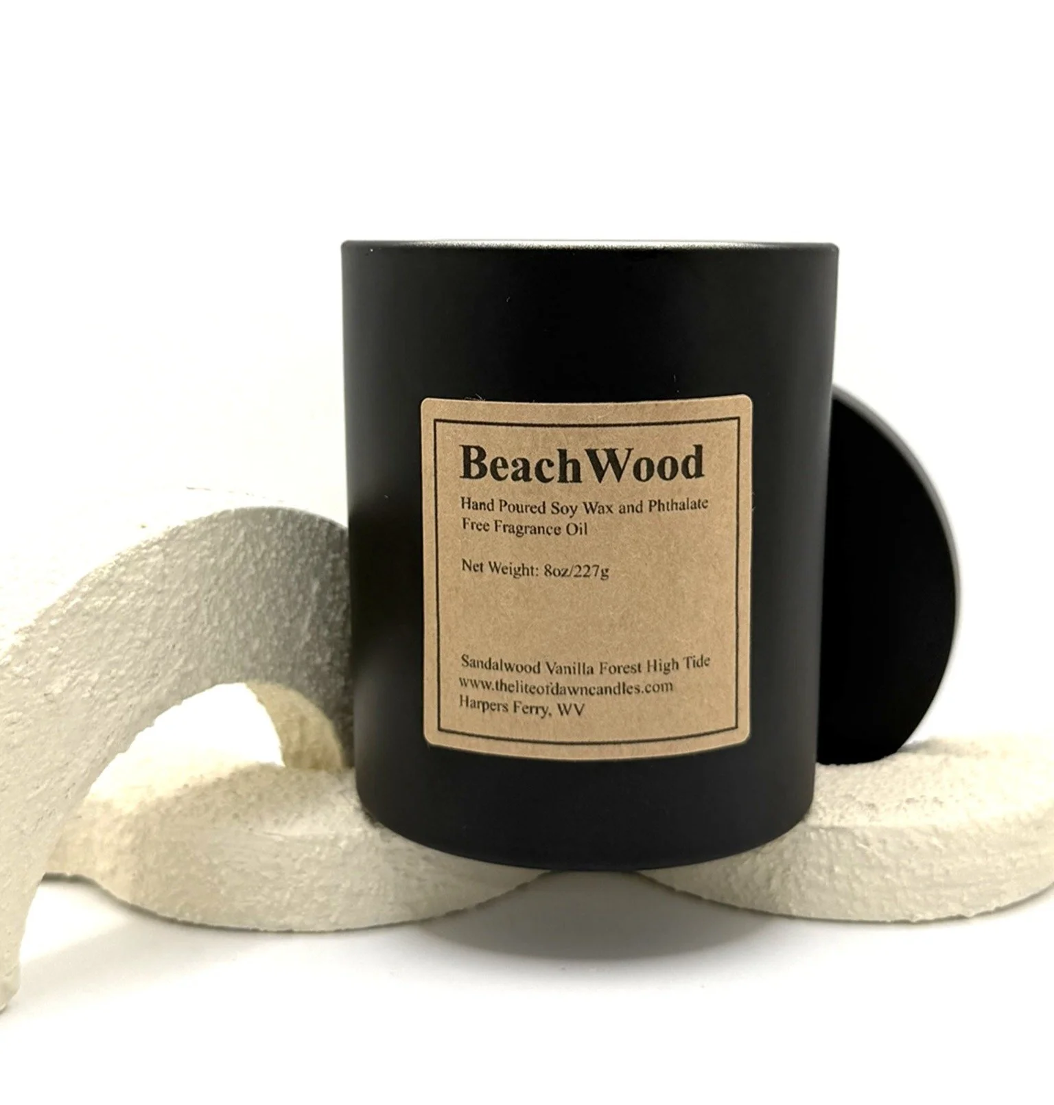 Beachwood Soy Wax Candle 8oz