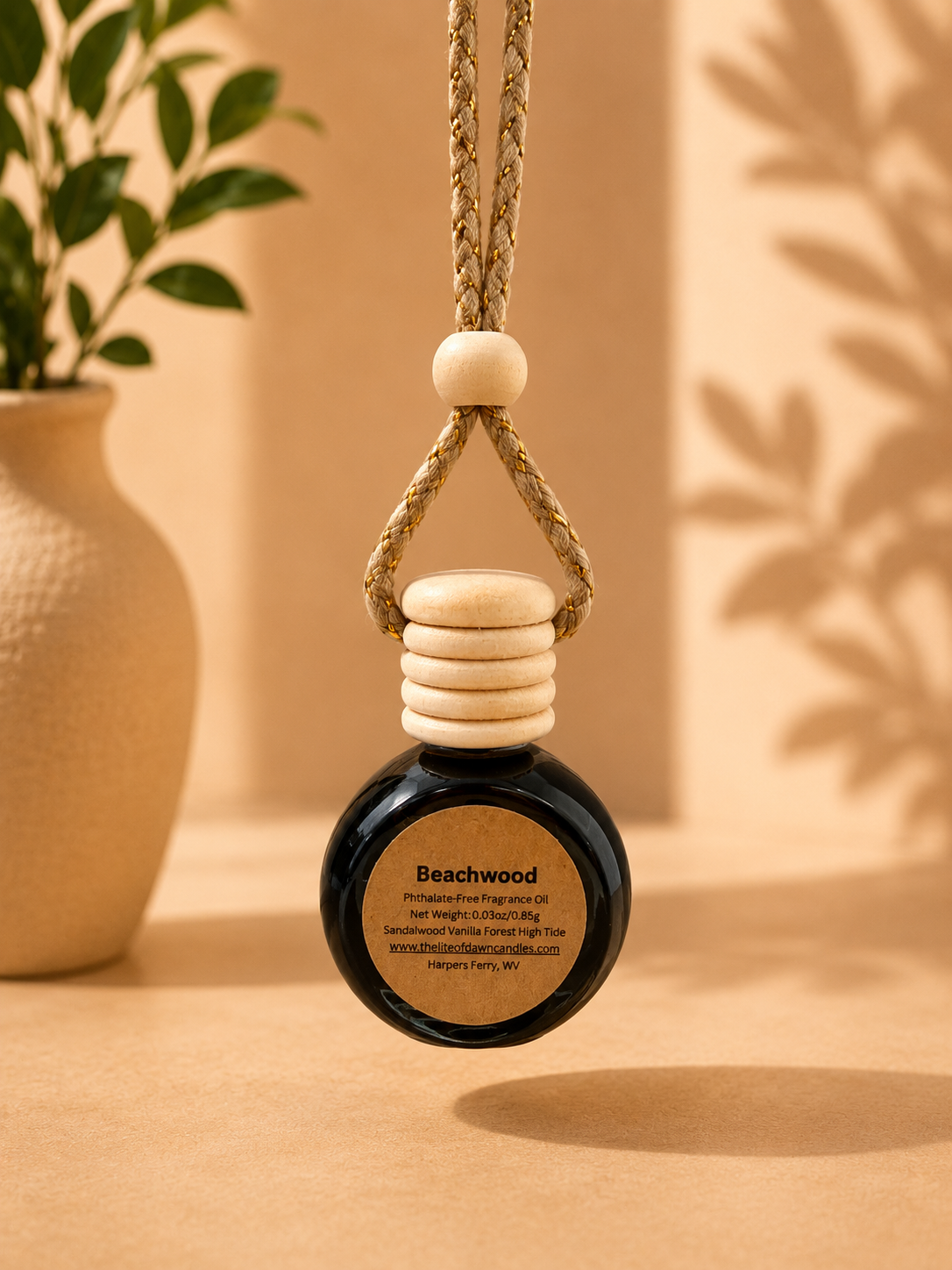 Beach Wood Car Freshener