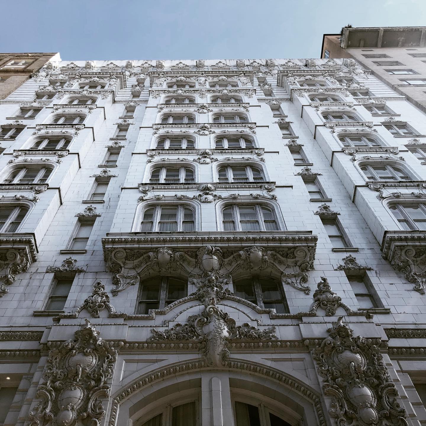 Hotel Monteleone | Beaux-Arts style along Bourbon Street, inside you can find the revolving Carousel Bar | Happy Mardi Gras!