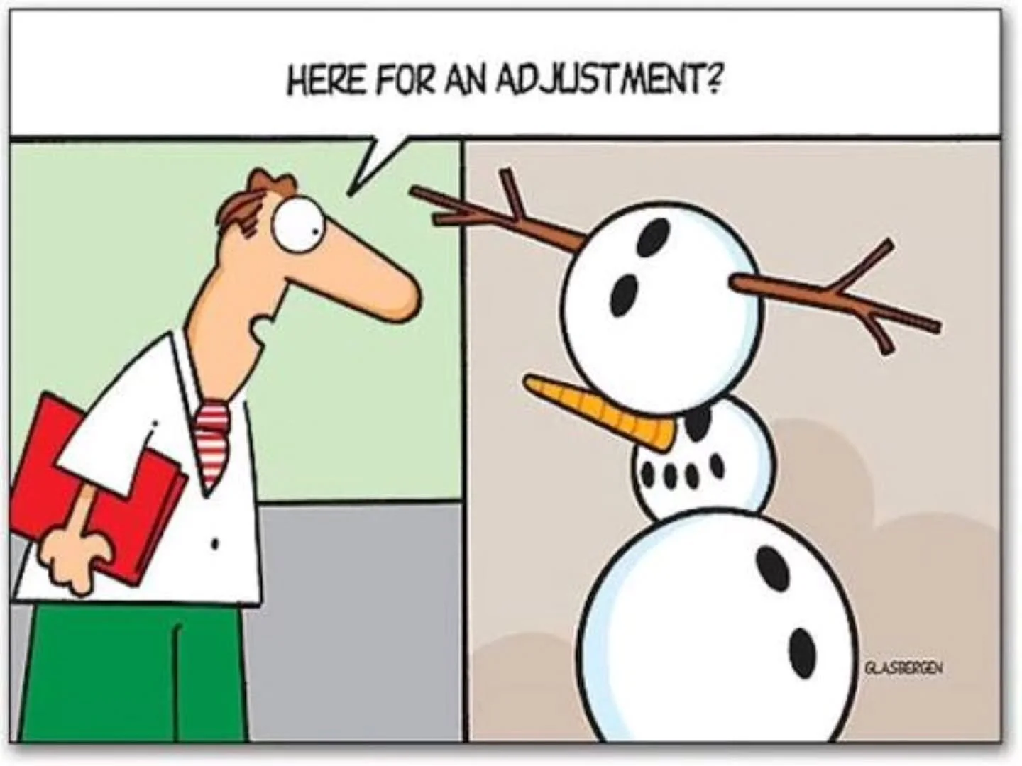 Great news, we are back in the office tomorrow at 9am!  Need an adjustment after the holidays....give us a call or DM us.

Start the new year off with an adjustment!
Take care of those aches and pains...stop procrastinating.  Feel better with chiropr