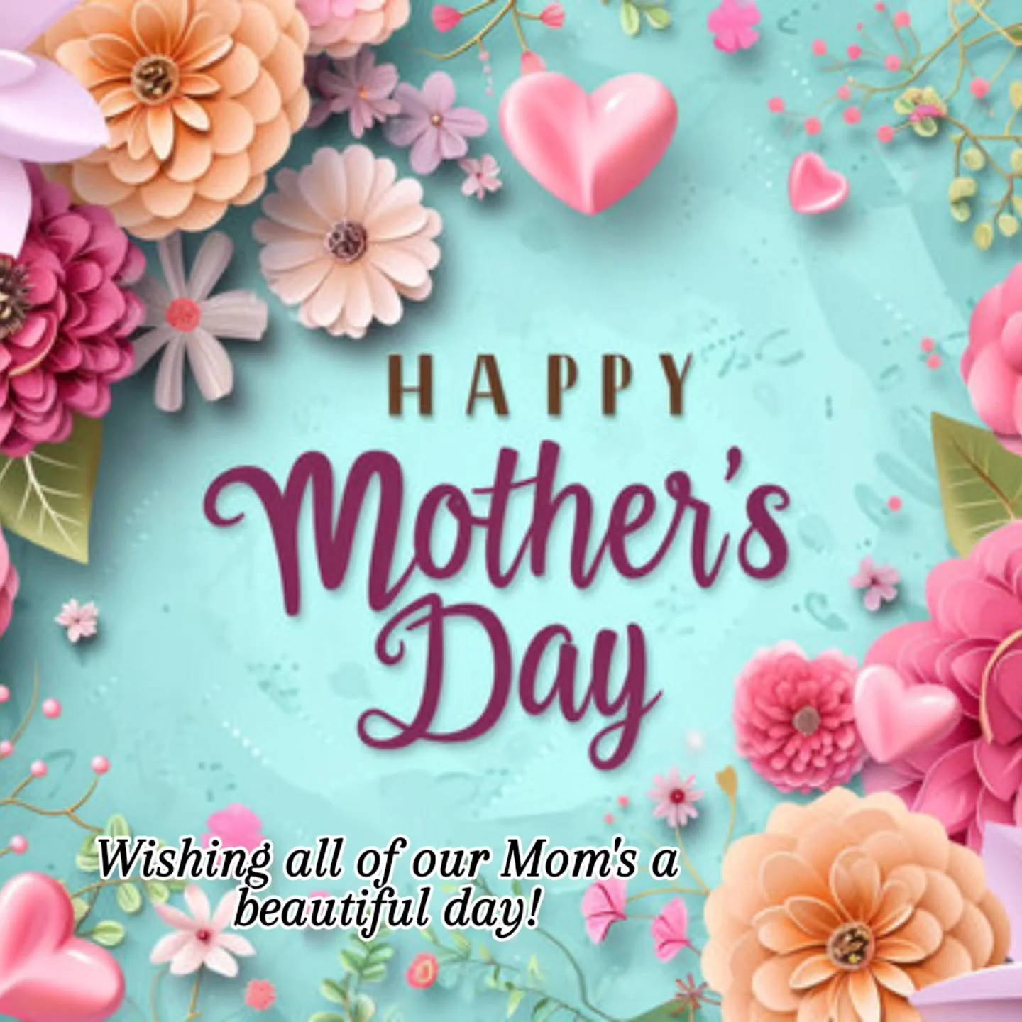 Happy Mother's Day to all of our beautiful Mom's. 🩷💐