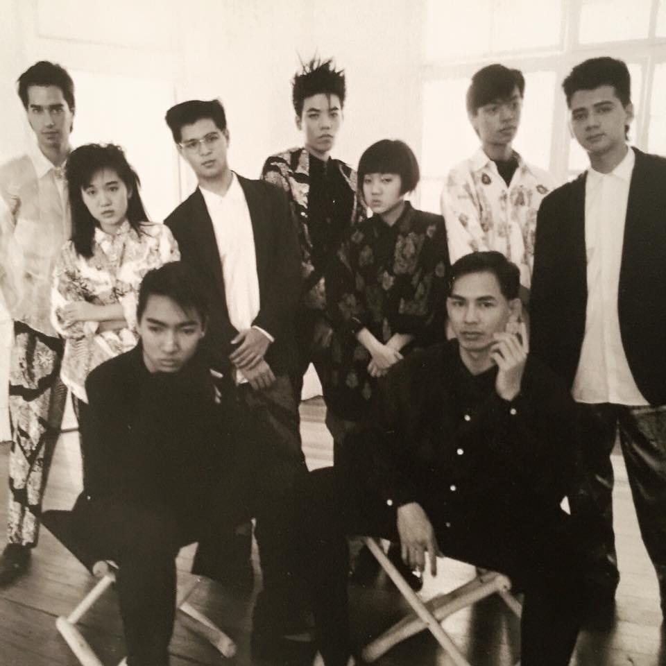 Rafe and friends 1987.JPG