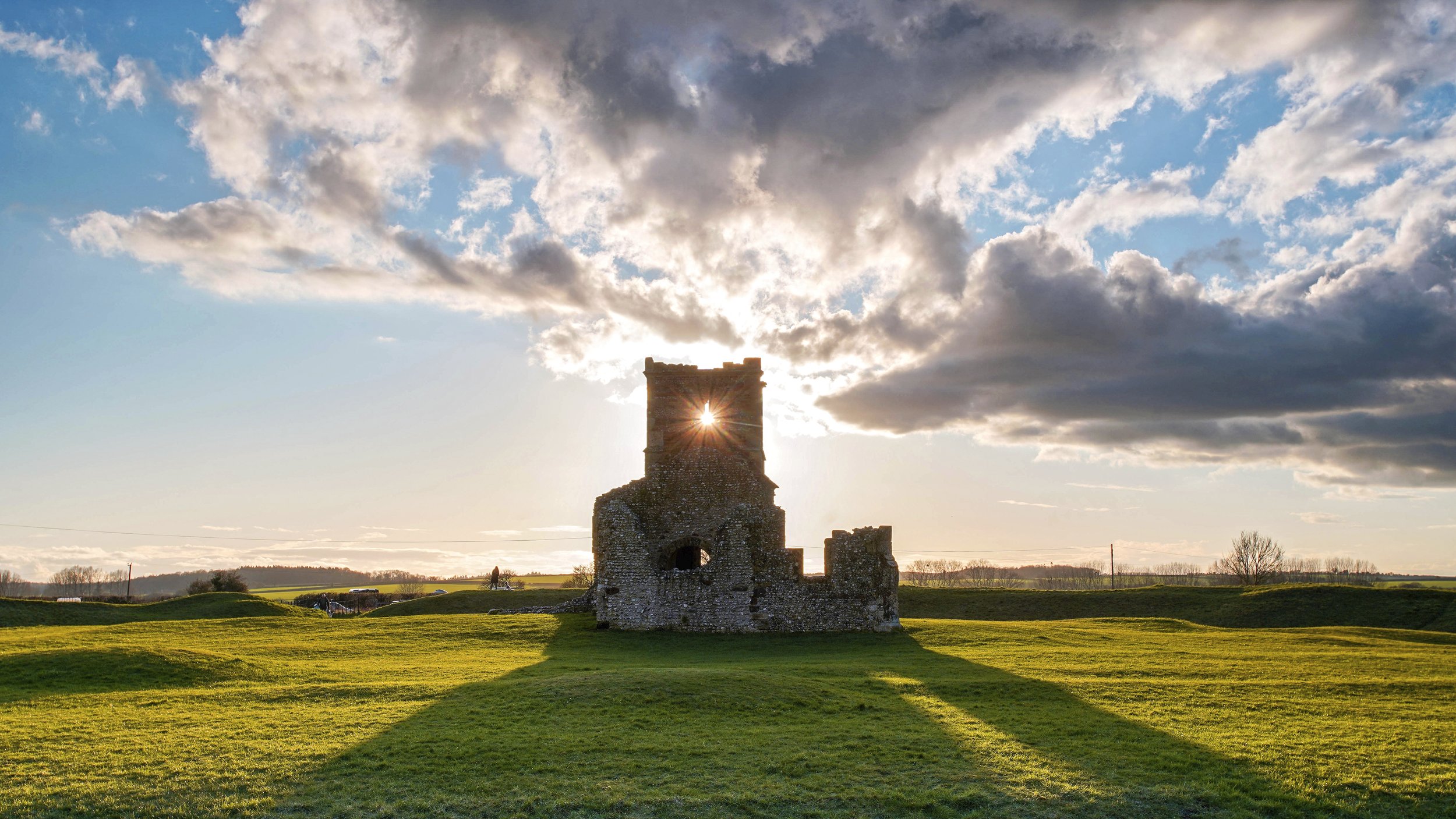 Sunburst Over Knowlton Church