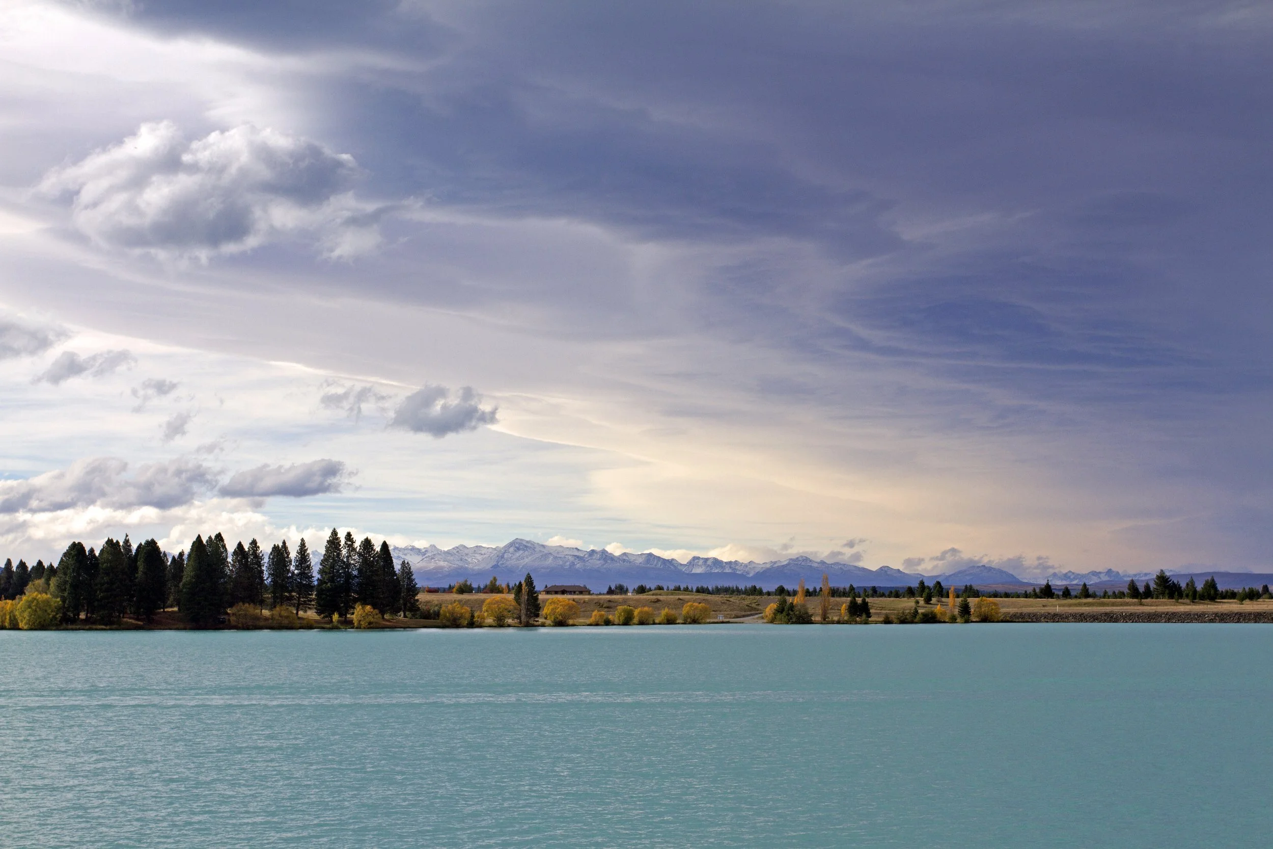 Storm brewing over Twizel