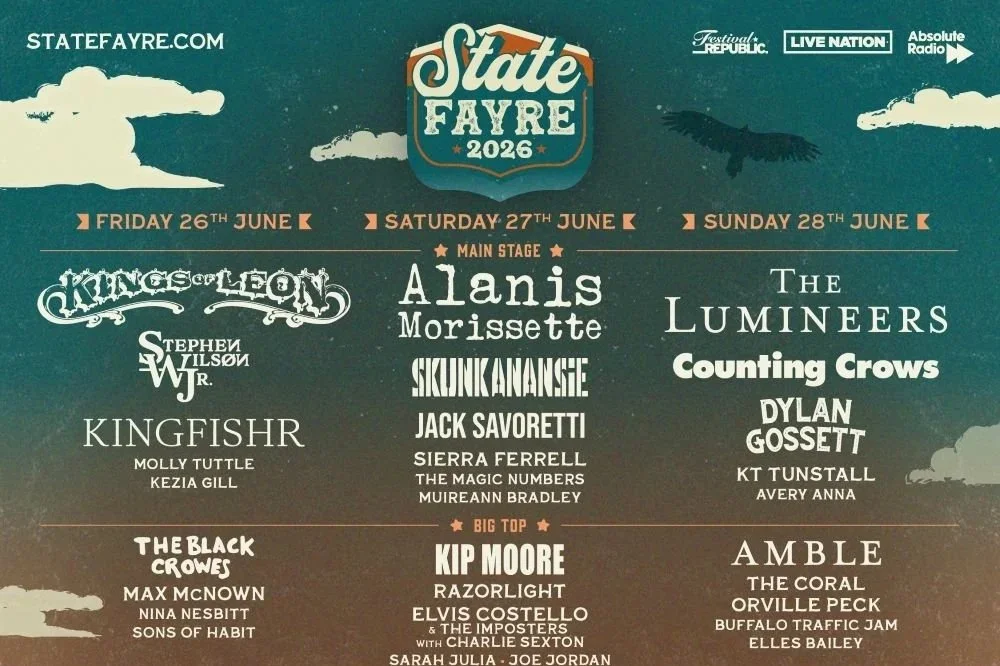 STATE FAYRE 2026: ALANIS MORISSETTE AND SKUNK ANANSIE ADDED TO THE BILL