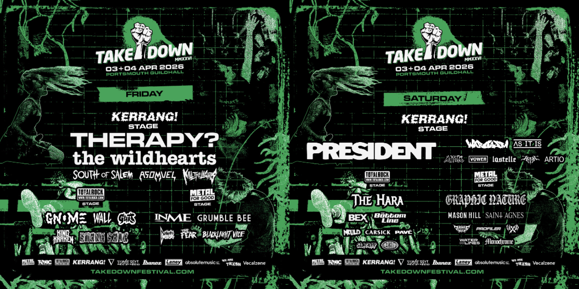 TAKEDOWN FESTIVAL 2026: NEW HEADLINER ANNOUNCED FOR FRIDAY