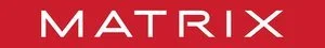 Red background with the word 'MATRIX' in white uppercase letters.