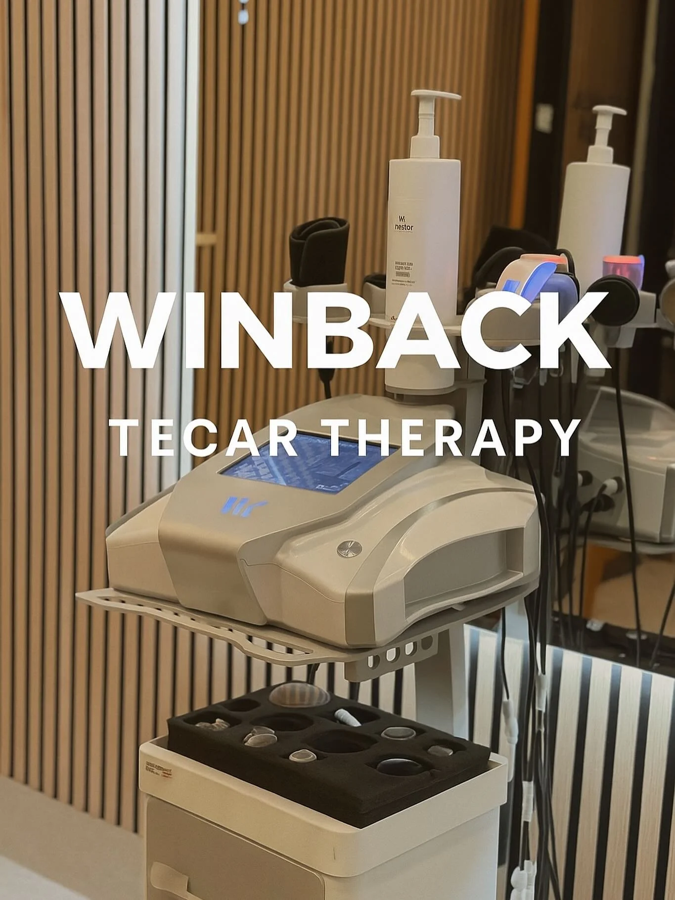 Experience Now - The Latest Technology in TECAR Therapy @winback.therapy