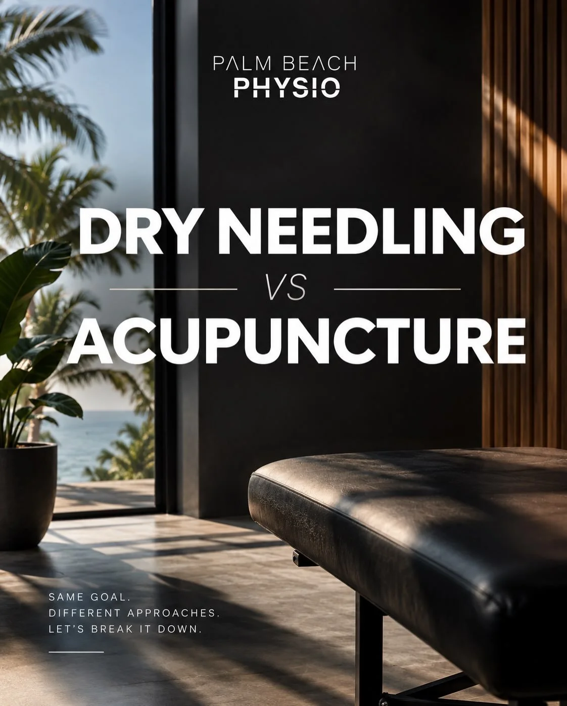 Dry needling vs. acupuncture &mdash; what&rsquo;s the difference?

They may look similar, but they&rsquo;re two different approaches.

Dry needling is commonly used to target tight muscles and trigger points, helping reduce pain and improve mobility 