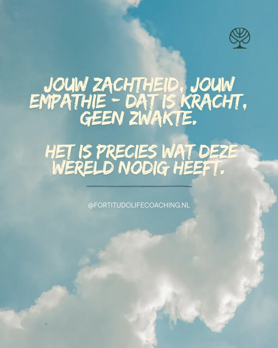 Soms zegt de wereld dat je te gevoelig bent. Maar dat is geen zwakte. Het is juist je superpower. 
.
.
.
.
.
#eenvoudiggeluk #sterkerworden #levenzoalsjewilt #zelfvertrouwenbouwen #alleskomtgoed #durftegroeien #ikbenvoldoende #inspiratie #quotevanded