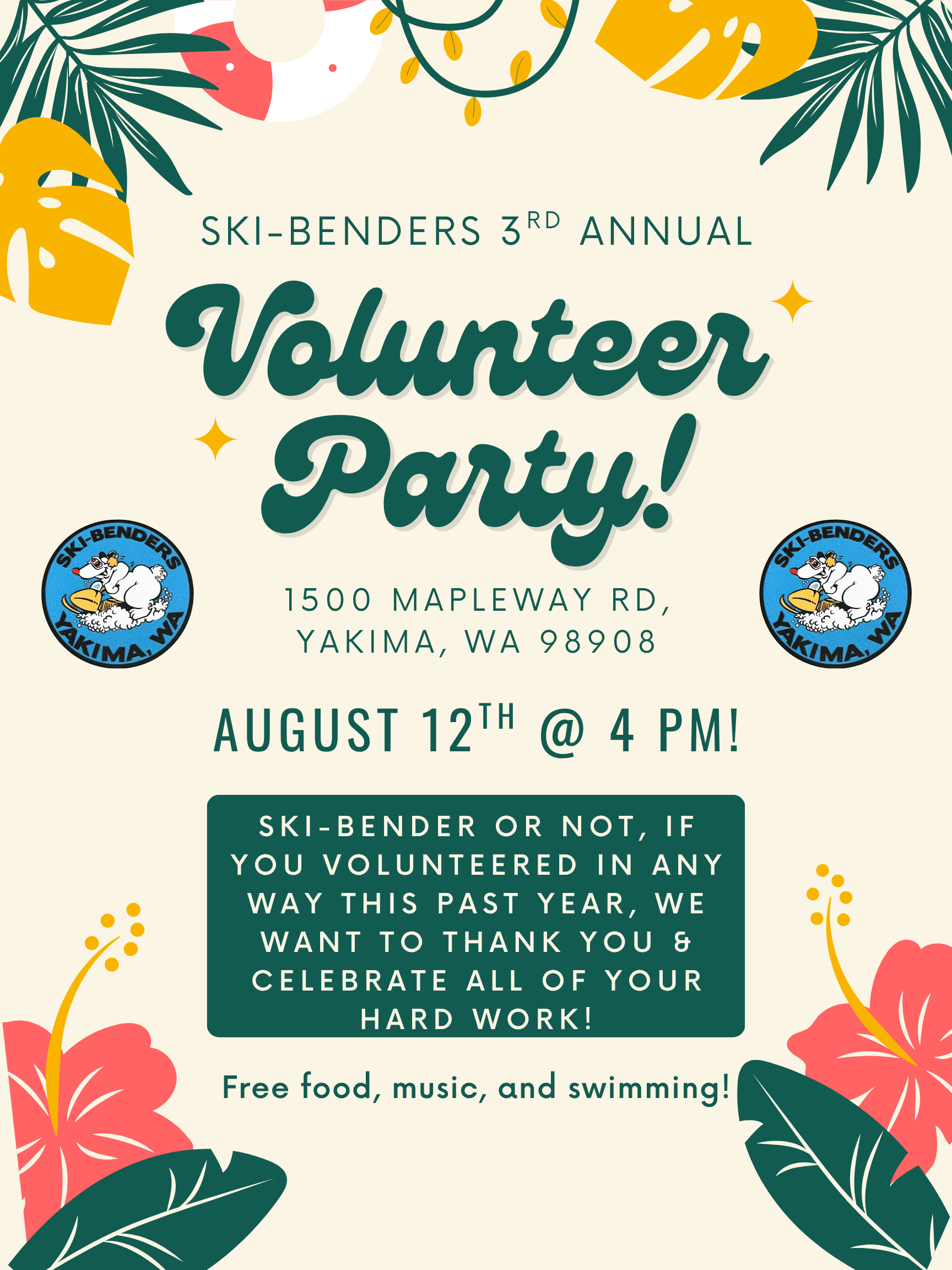 Volunteer Party!