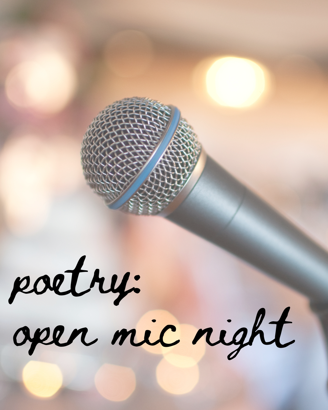 Poetry open mic night at La Pat 