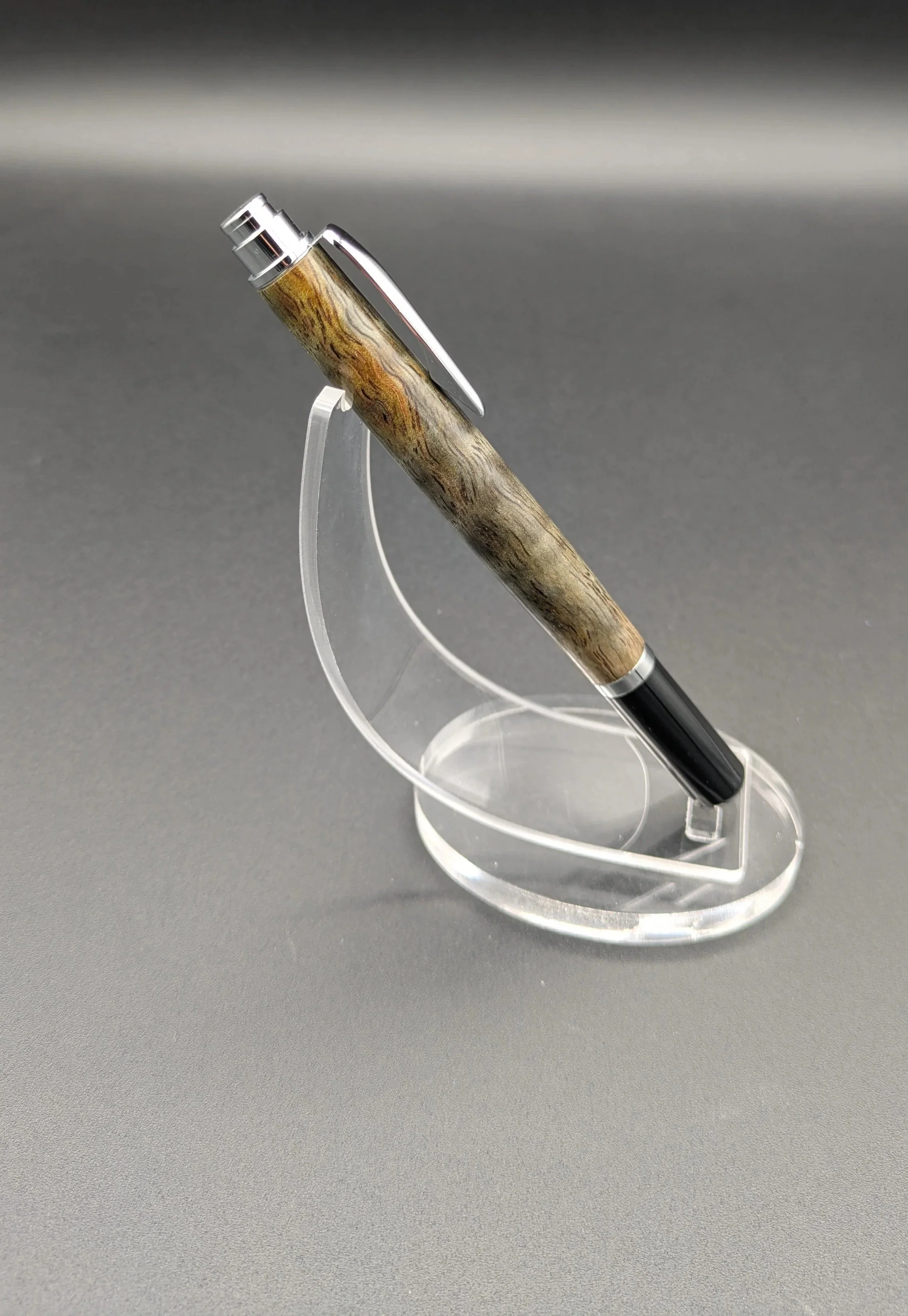 Rollester made from Black Dyed Curly Mango