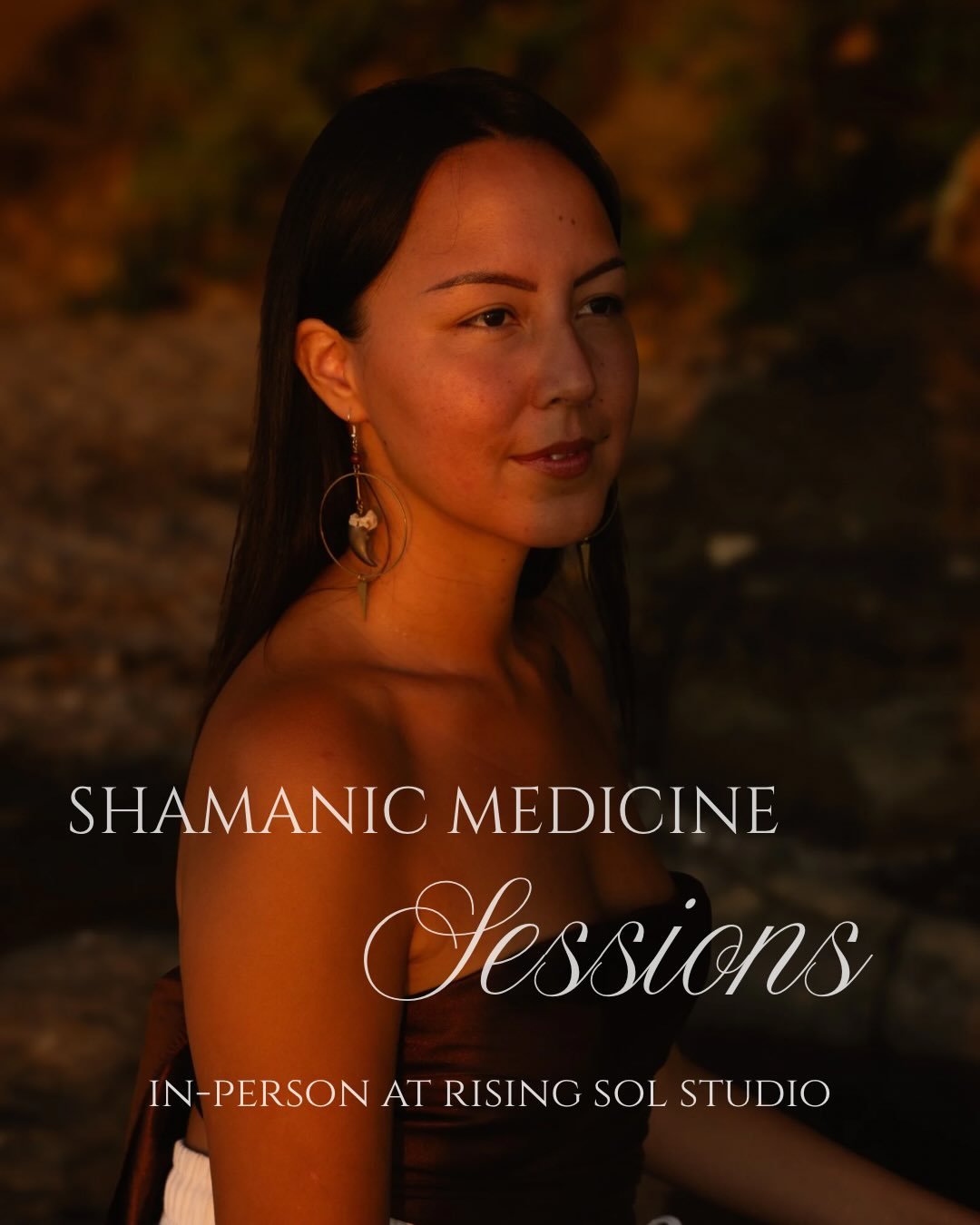 I have opened three spaces for in-person sessions on Thursday, May 28th at Rising Sol Studio. 

🌞

My shamanic medicine practice is deeply relational, meaning the medicine moves through relationship&mdash;with body, earth, spirit, and the living eco