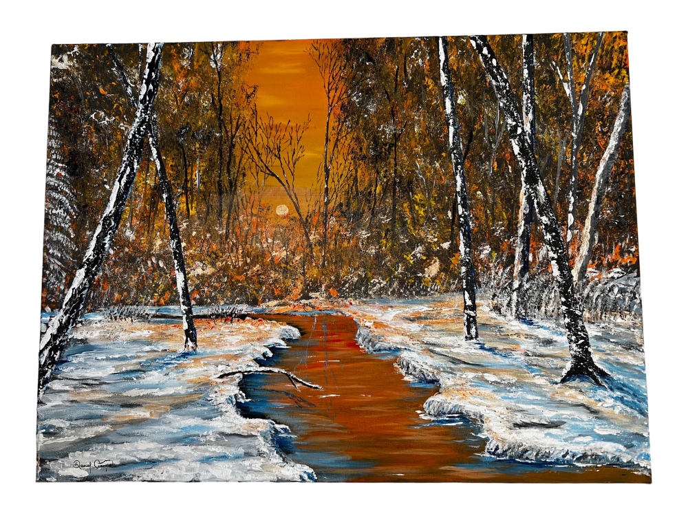 Winter's Glow (24 x 18)