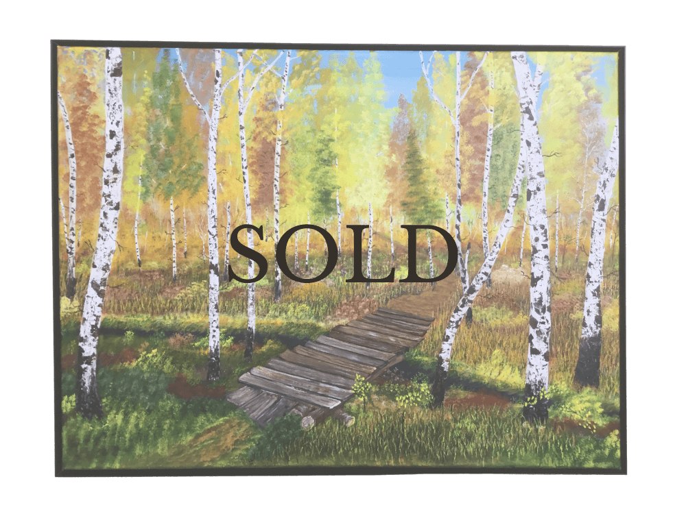 Tired Bridge (40 x 30) SOLD