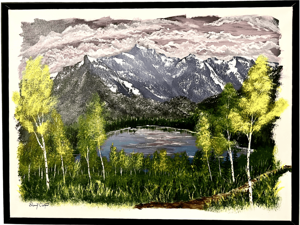 Bear Lake Rocky Mountain National Park (18 x 24)