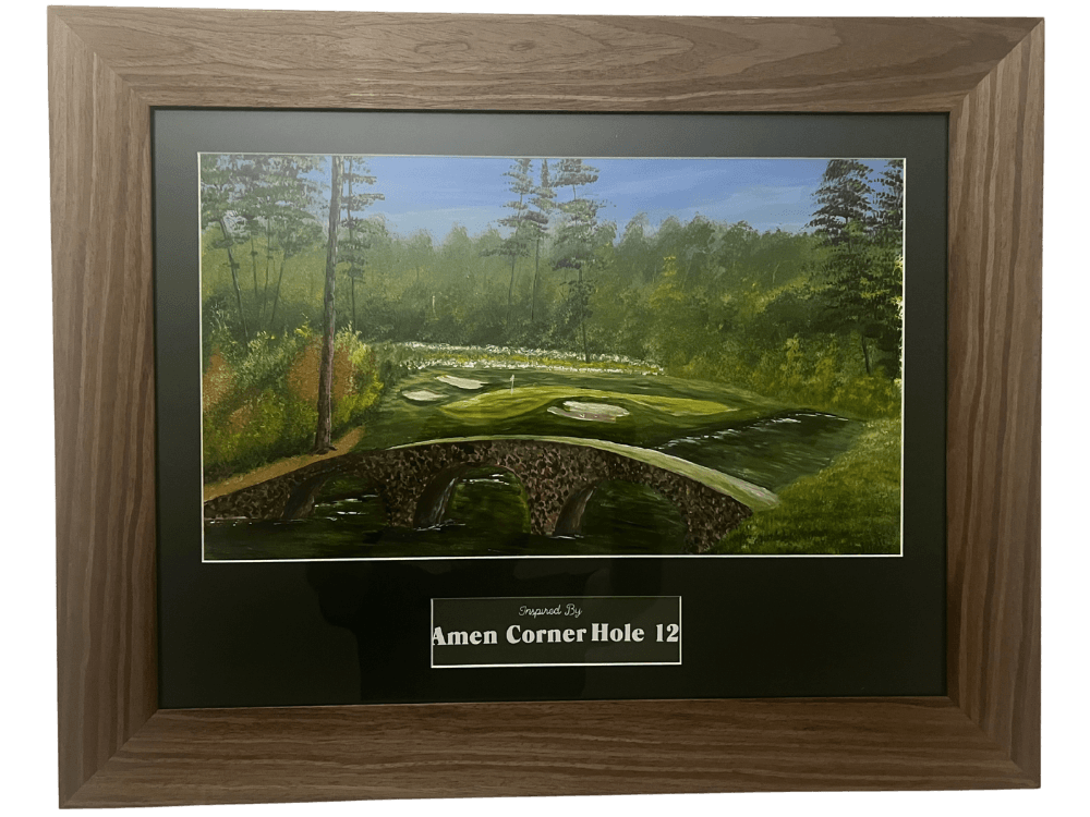 Amen Corner #12 (23 x 28) Wood & Glass Frame