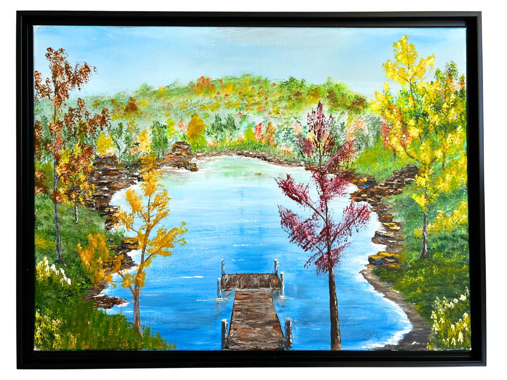Dock in Fall (24 x 18)