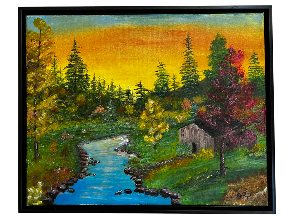 Cabin Colors (20 x 16)