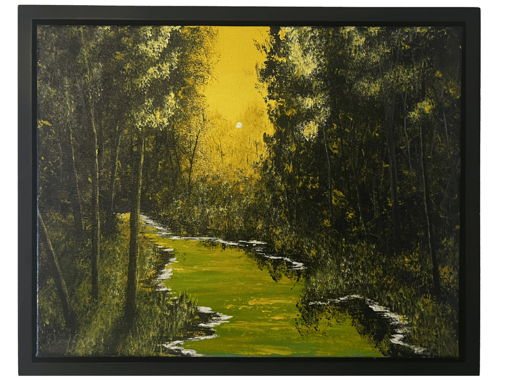 Sunset River (11 x 14)