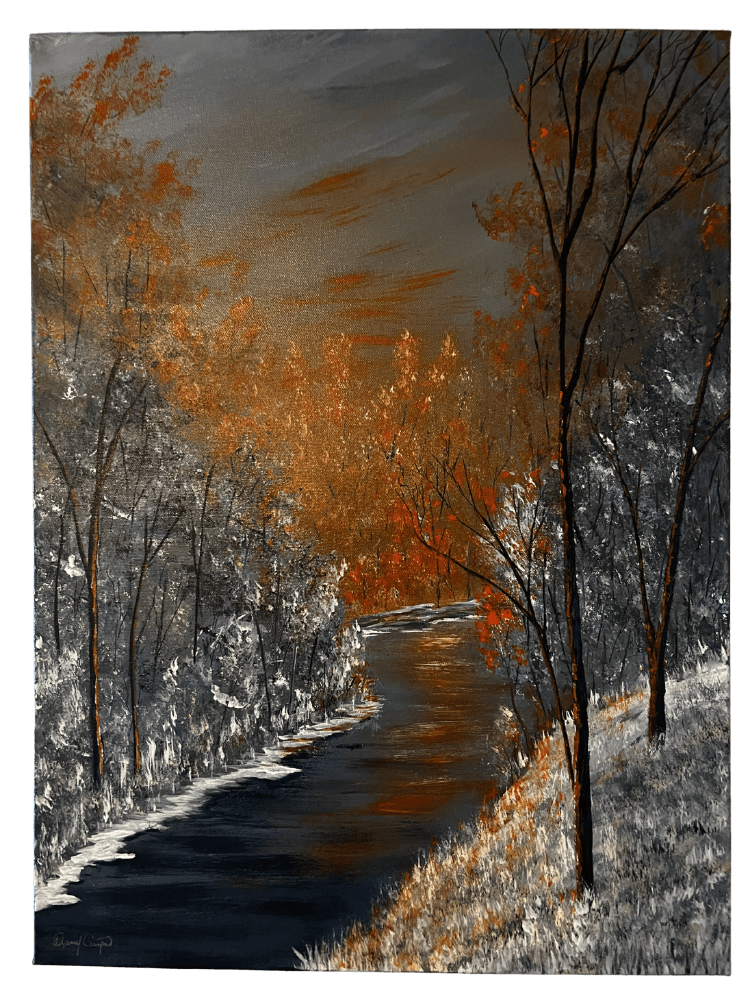 River Sunset (18 x 24)