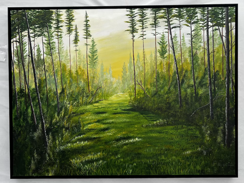 Majestic Pine (30 x 40) (Framed)
