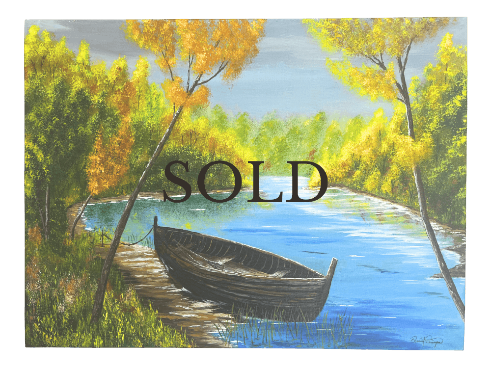 Boat in Waiting (24 x 18)