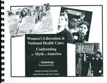 Photo of the packet "Women's Liberation & National Health Care: Confronting the Myth of America"