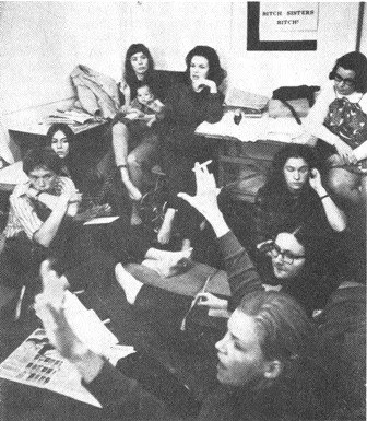 Photo of 1969 consciousness raising secession