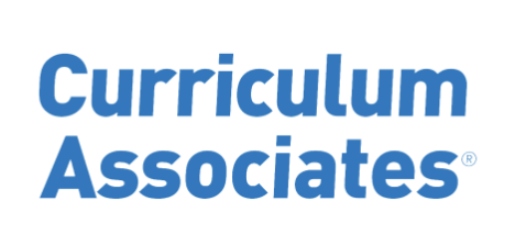 Logo of Curriculum Associates with blue text on a white background.