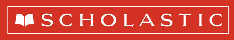 The Scholastic logo with a red background and white text