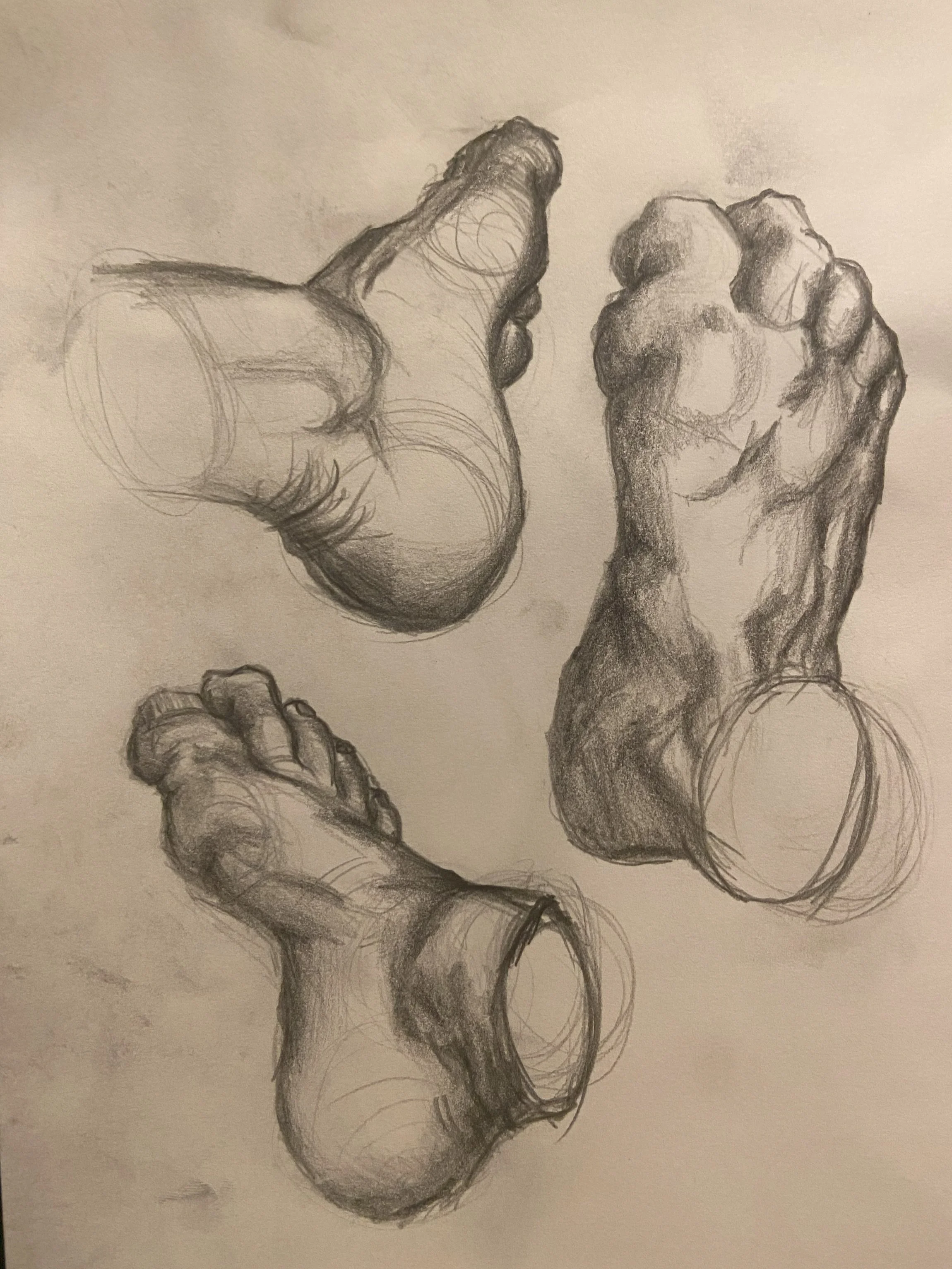Figure Study - Feet