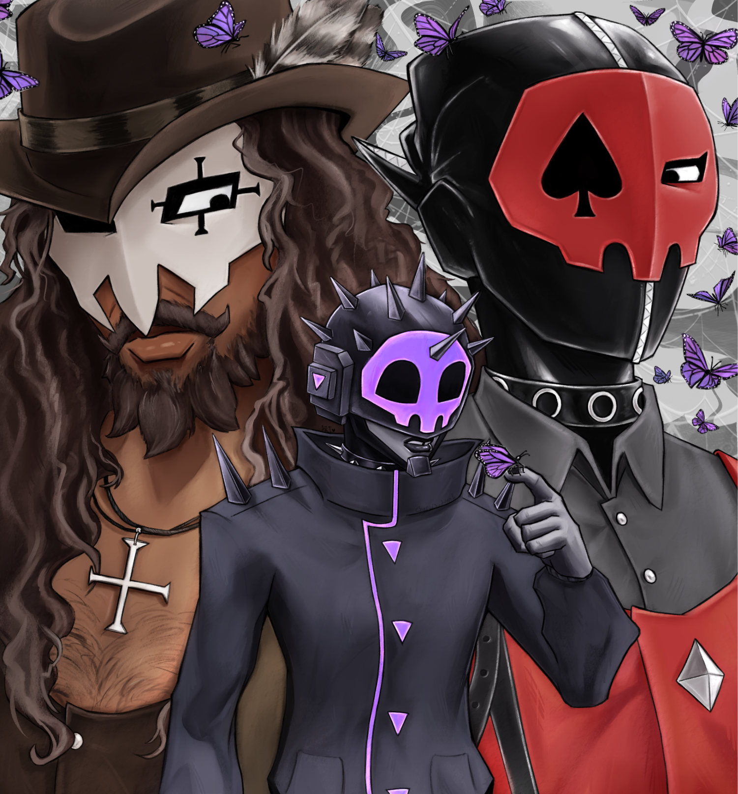 2025 INKTOBER - DAY 1 - Fated.png