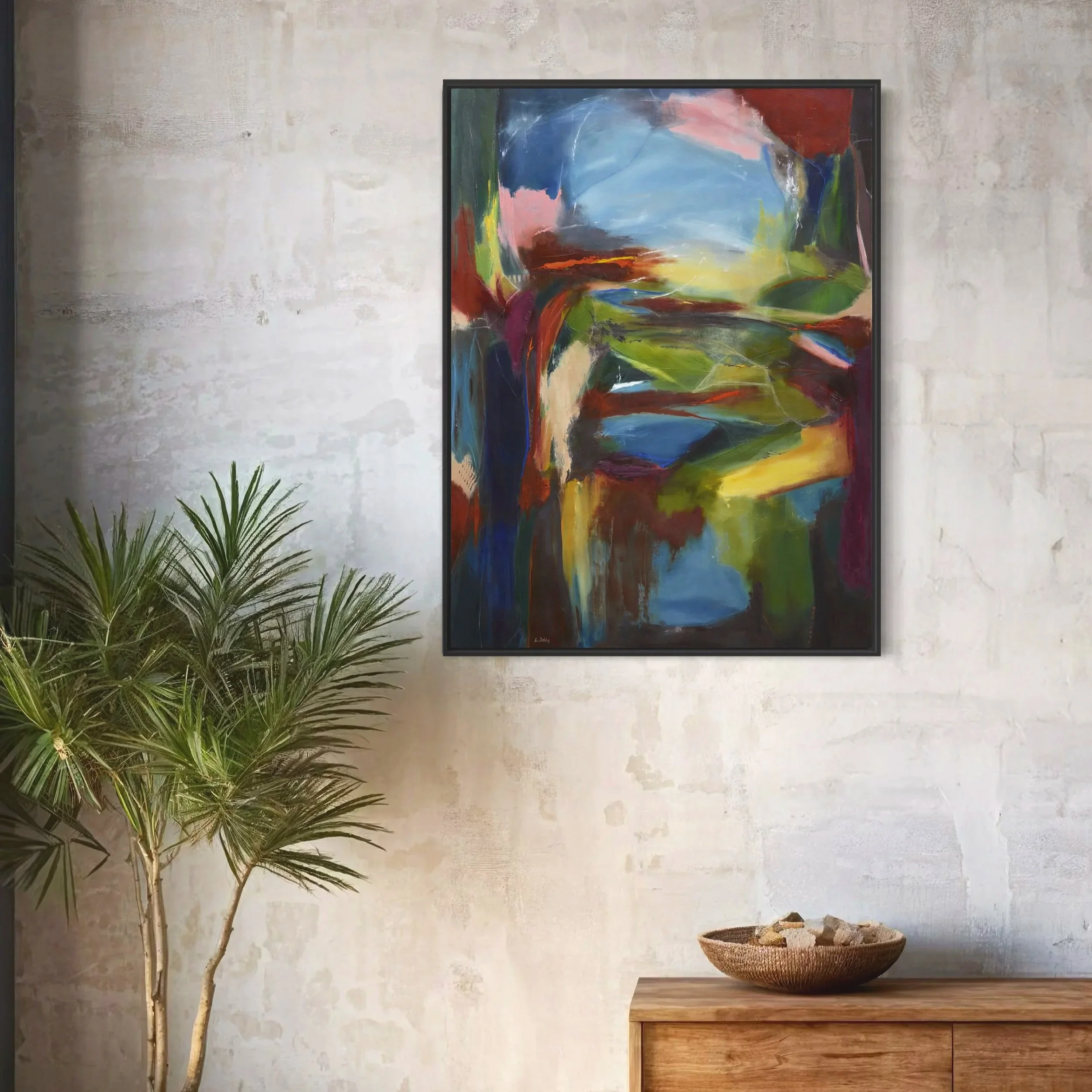 Como, Oil on Stretched Canvas, 121x91cm - showing at the Royal Society of Arts, London