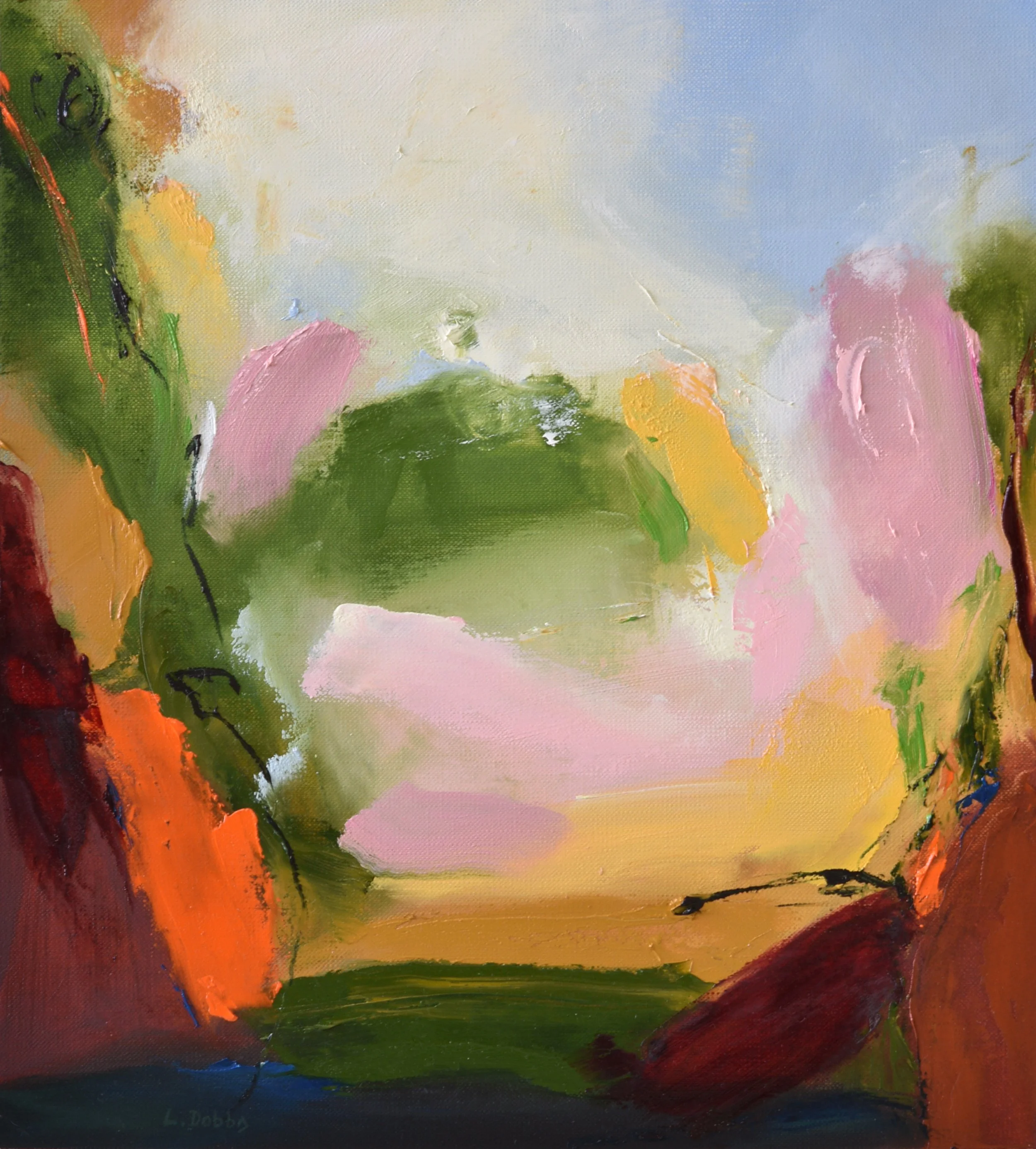 From the Stillness II, Oil on Fabriano Paper, 27x31cm