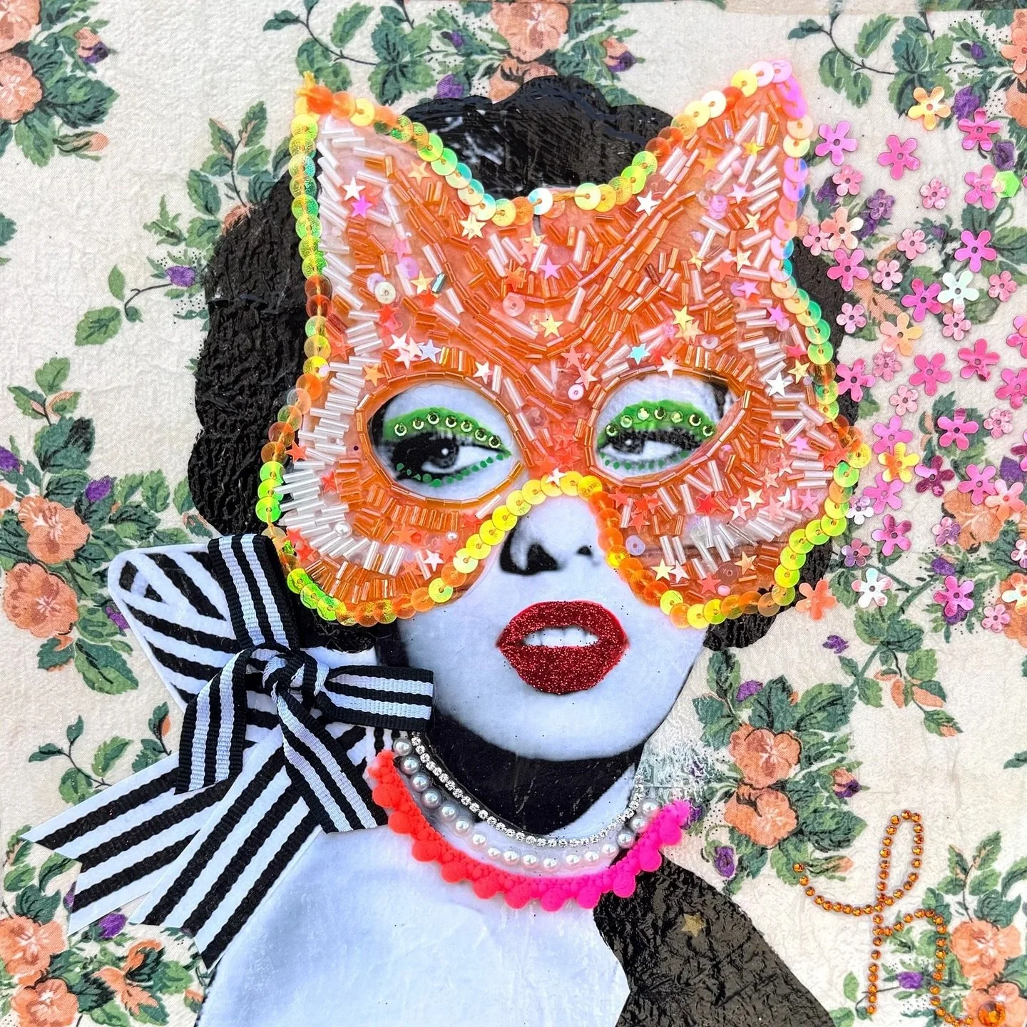 Masked, mysterious, and ready for mischief. Happy Halloween from Gallery Orange 😉 🧡