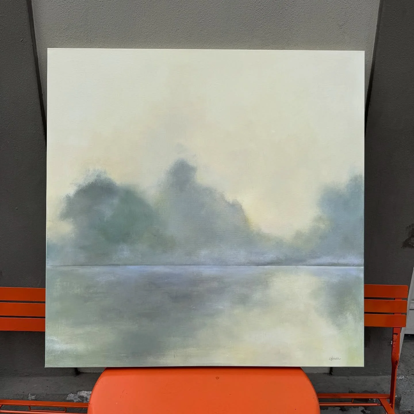 A moment of calm before the morning rush 🌅 

Meet the artist Ashley Terrell in person this Friday from 5-7 PM at Gallery Orange and see her new collection of serene landscapes.