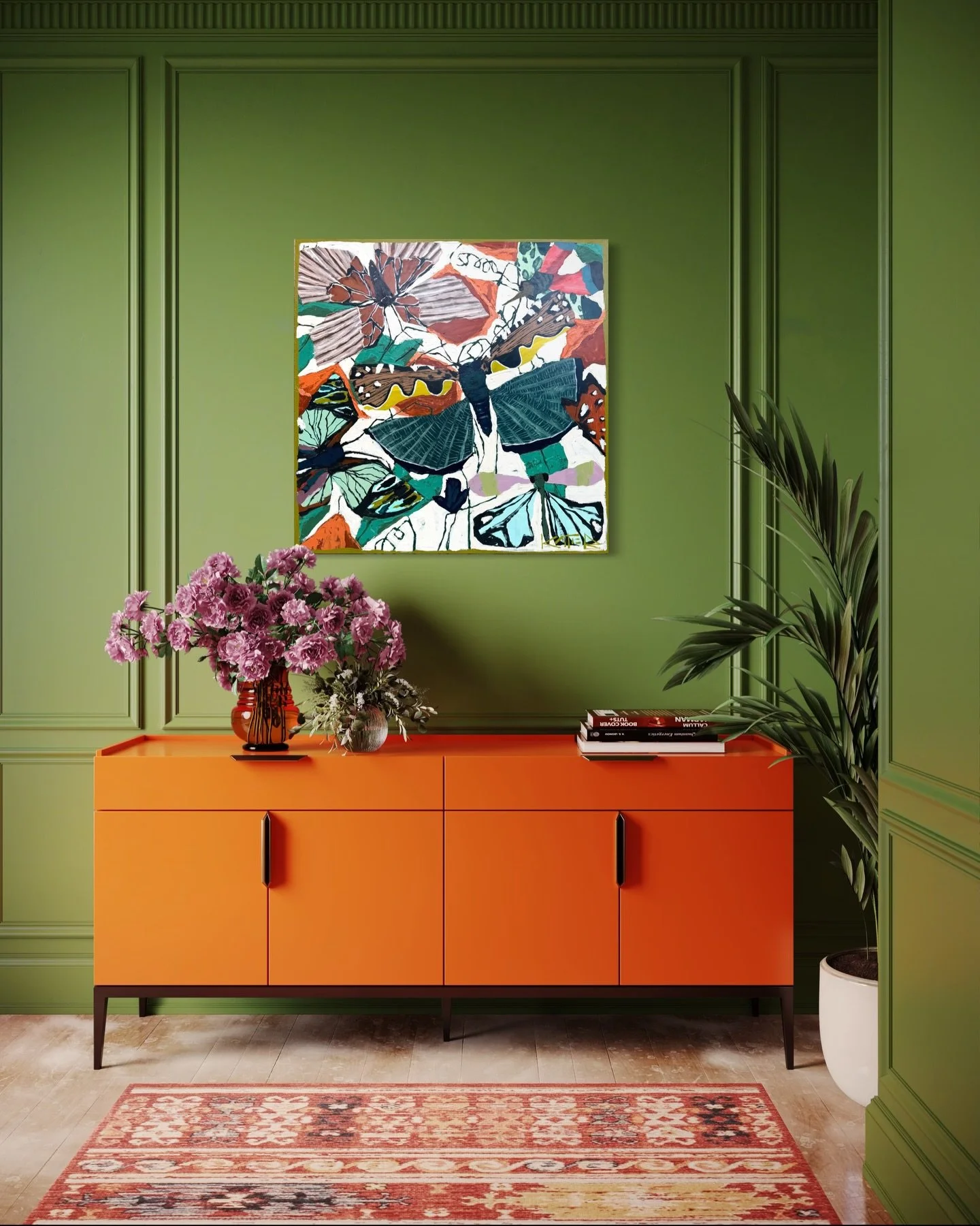 Katie Brown&rsquo;s final remaining work from her recent New Orleans collection 🦋

Entomology I
36&times;36"

A strong, versatile piece that anchors a room and brings it to life ✨