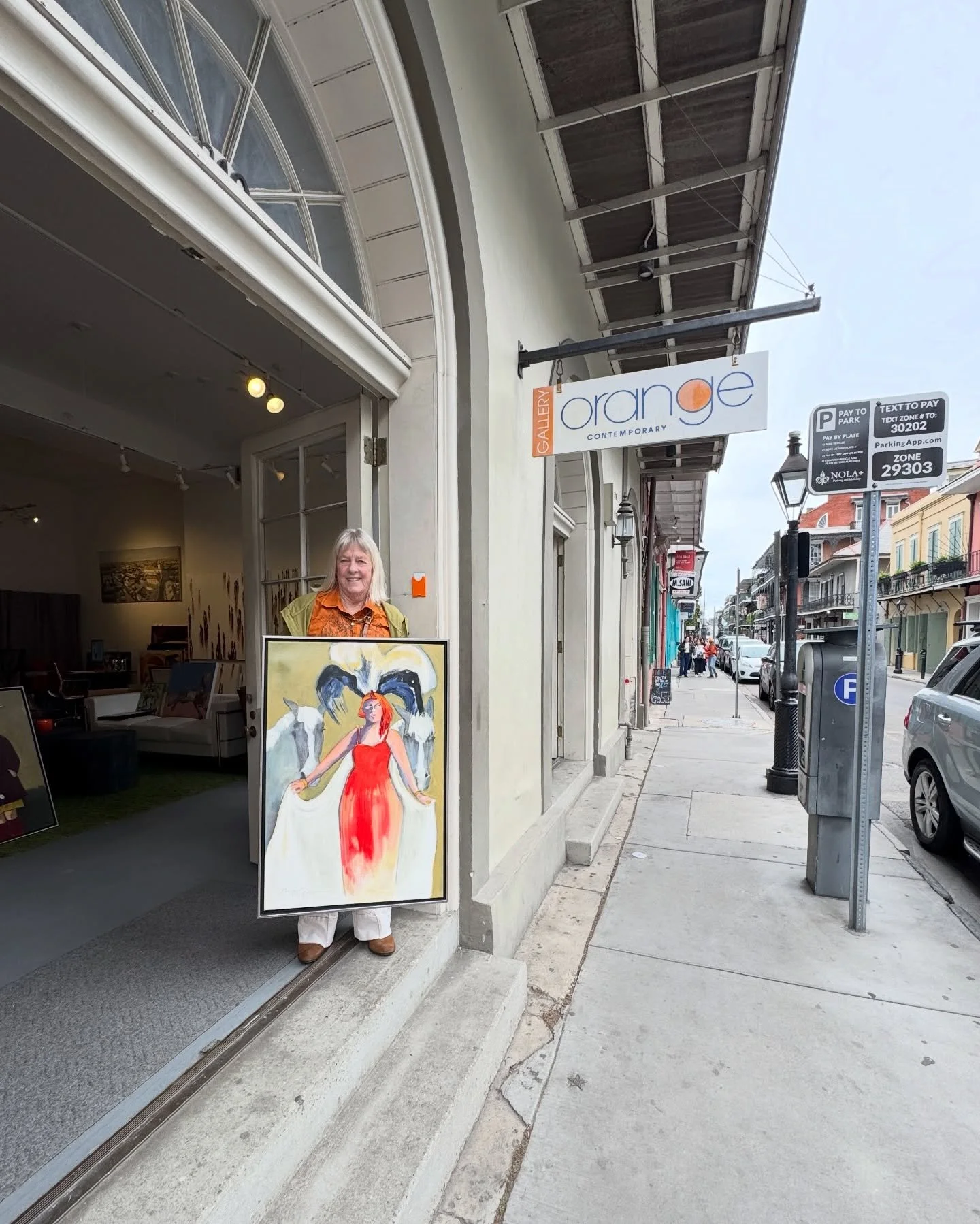 A statement arrival in every sense.

"The Main Attraction"

Delivered in person by Peggy McGivern, who made the trip from New Mexico with new works in hand.

DM for details or view all works on our website 🍊
