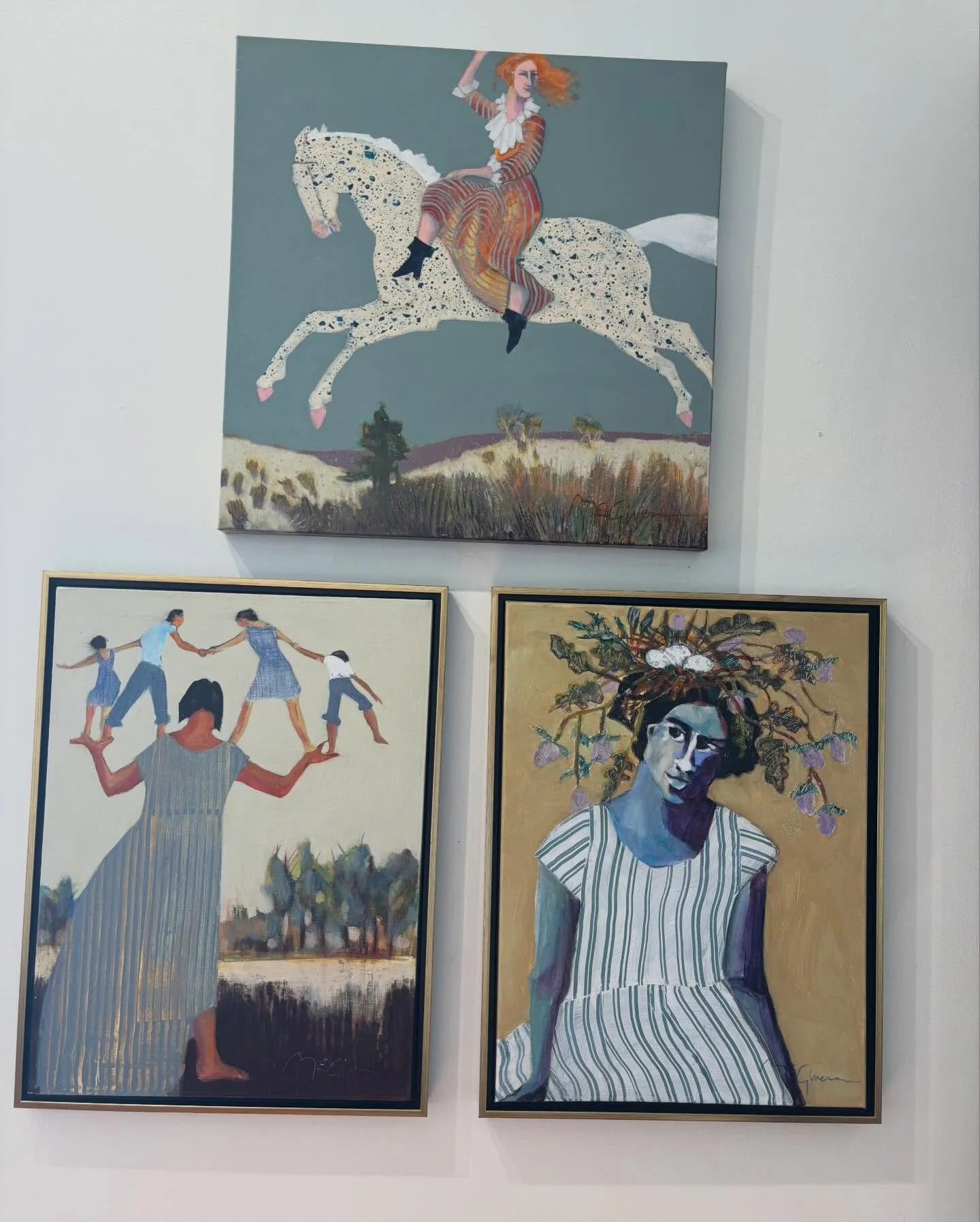 The folks down on Magazine Street are loving this new show of works just driven in by New Mexico artist Peggy McGivern. Such beautiful colors and shapes. Check them all out on her page on our website or message us for details #peggymcgivern #newmexic