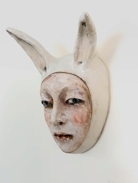 Meet Roger 🐇 9 &times; 5 &times; 5 inches of pure personality. Part of Cathy Rose&rsquo;s newest collection of small sculptures that are now on our website.

$550 delivered&mdash;use code ROGER at check for complimentary shipping on all of Cathy's n