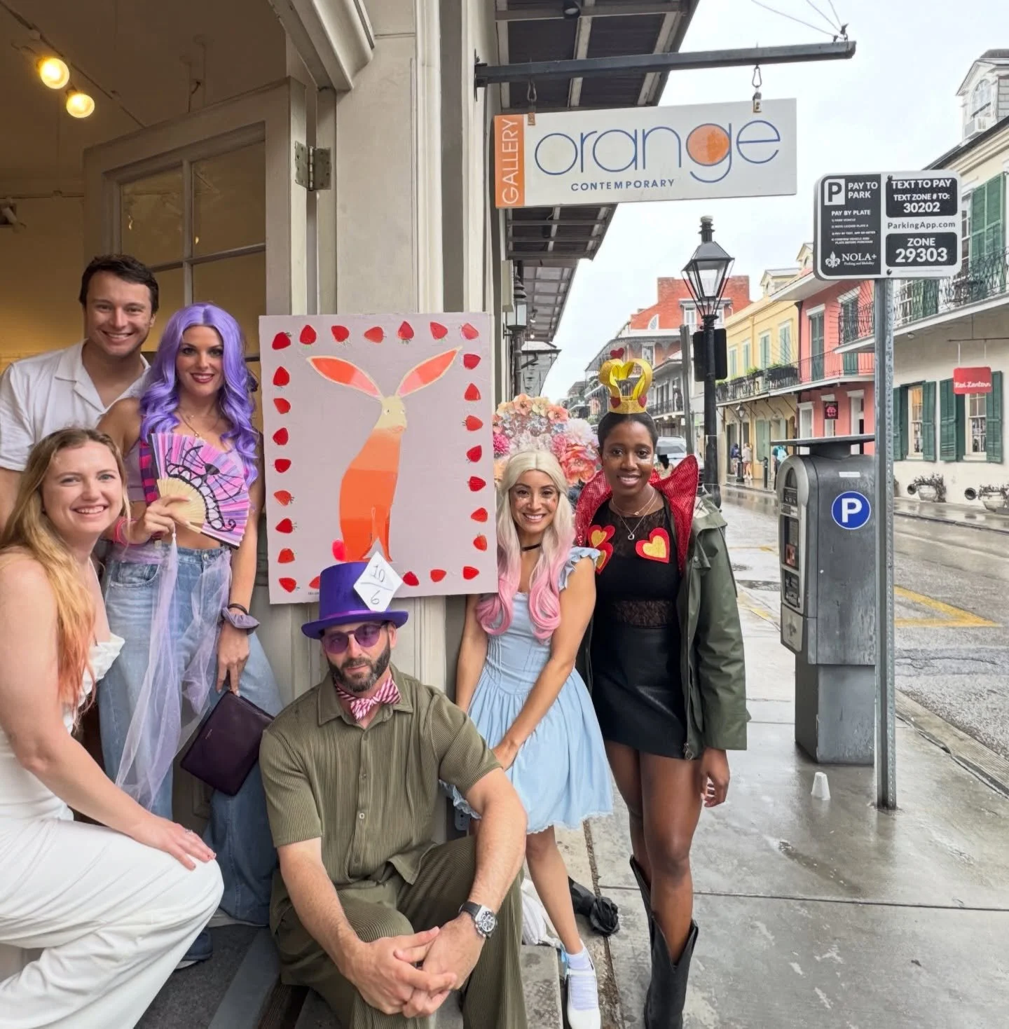 Hoppy Easter from the French Quarter 🐇 Parade rolls past our Royal Street gallery later today. Always a fun one 🐣