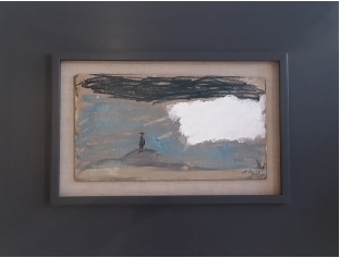 Seaside With Rock & Figure, 2016