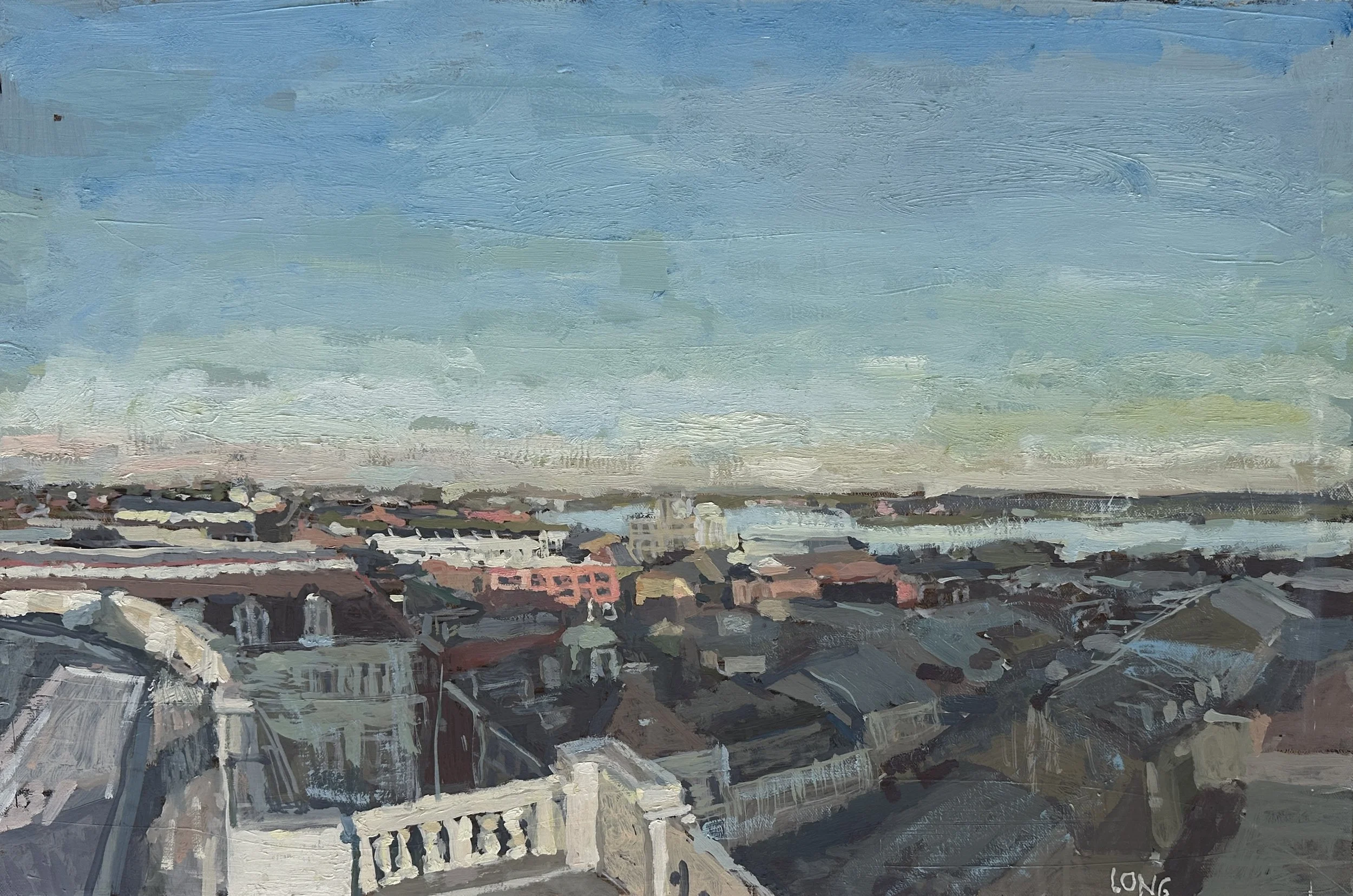 View from Courthouse, afternoon_20x30_2000.JPG