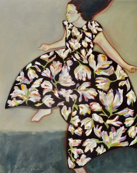 "Flaminco “ 30x24 framed.jpeg