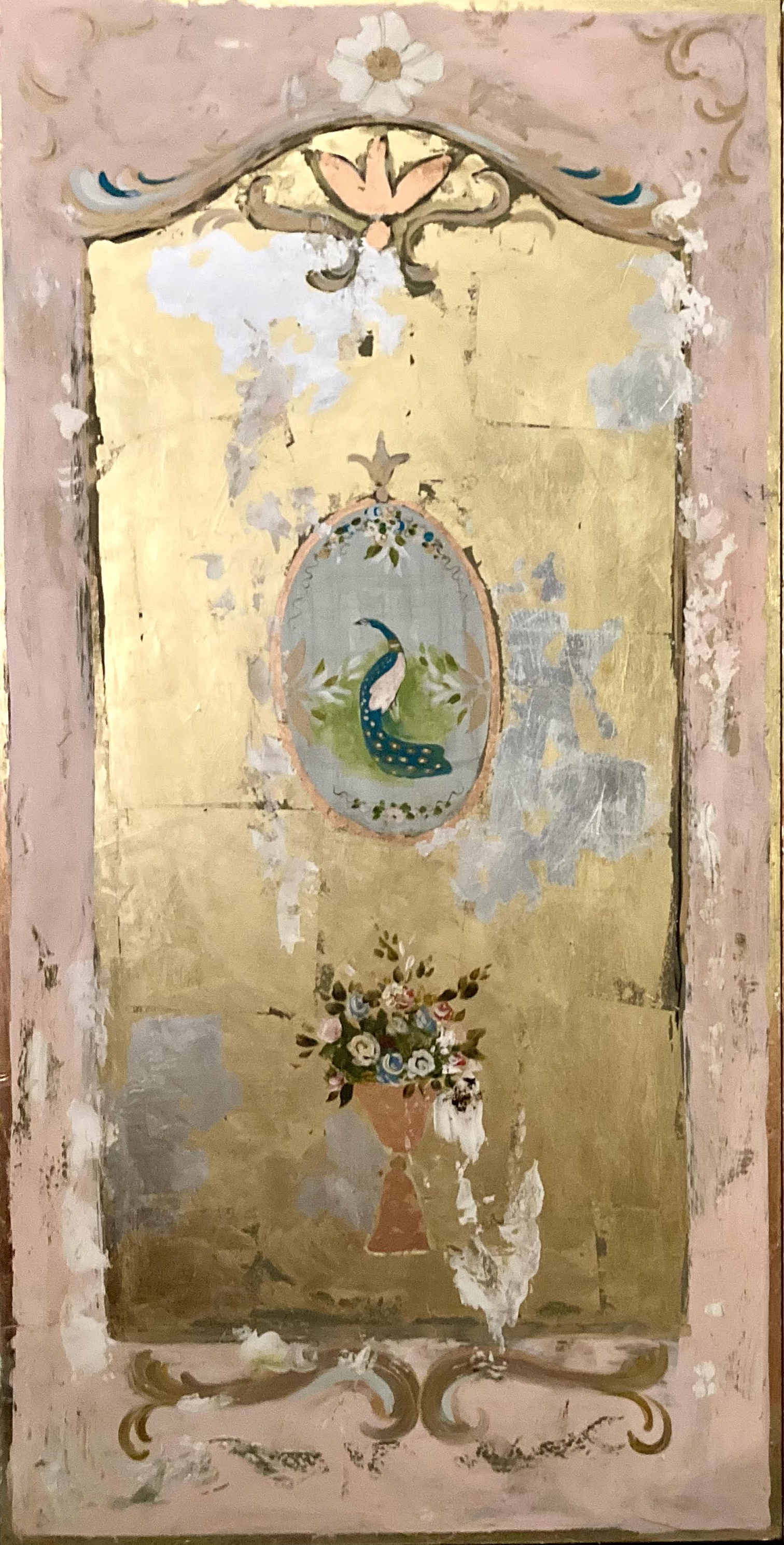 Peacocks at Versaille_left_48x24.png