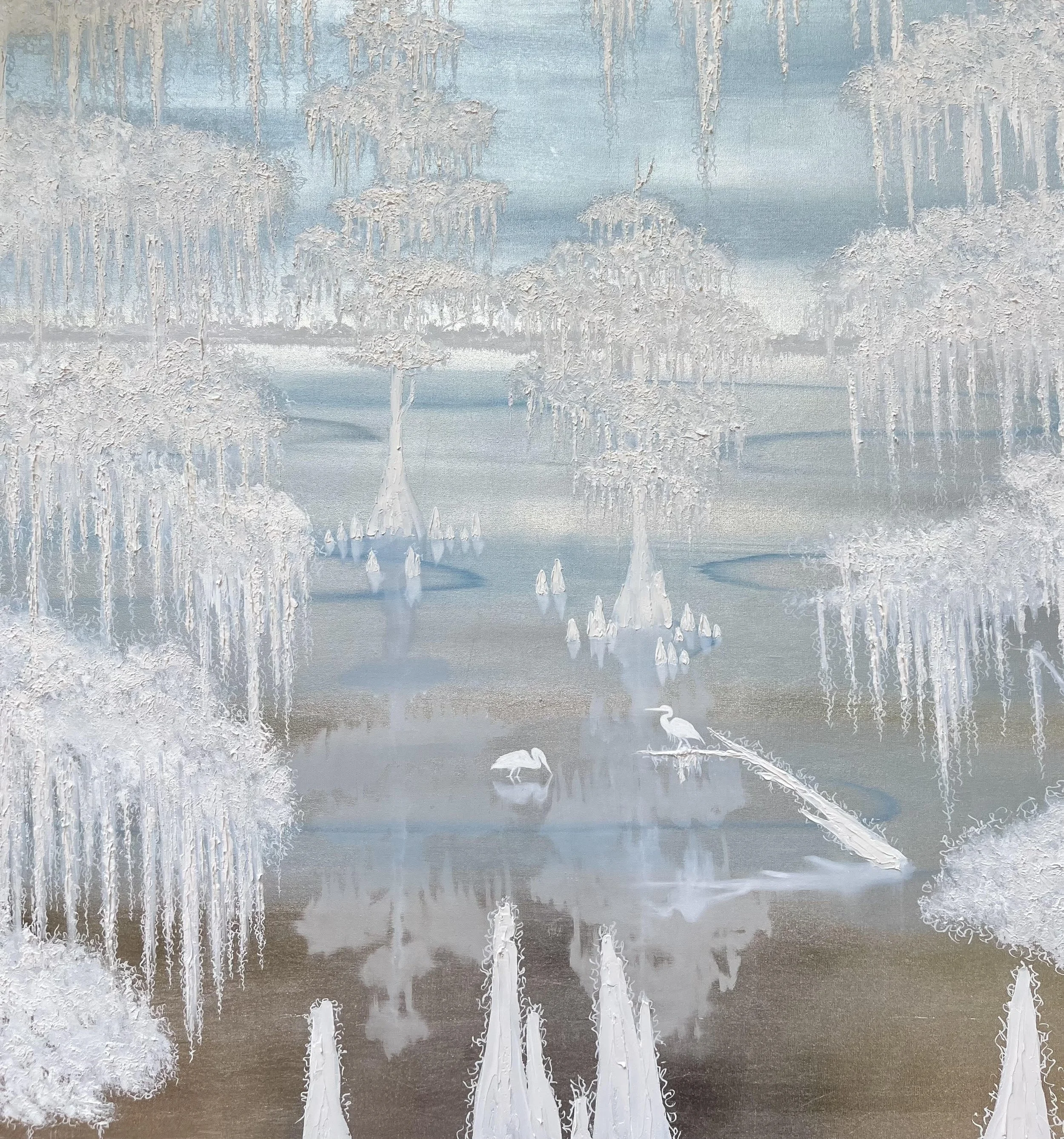 Bayou Scene in Cool Light